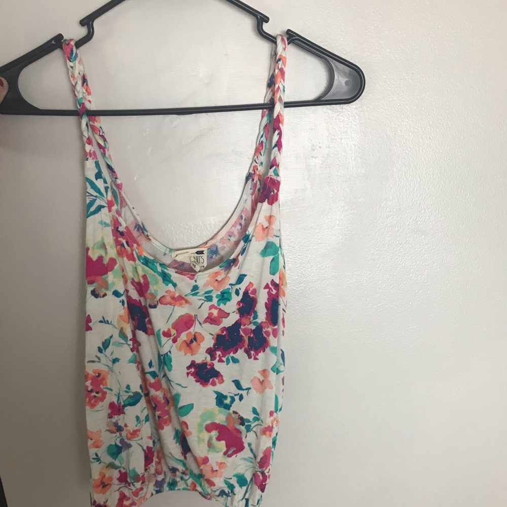 Floural tank top